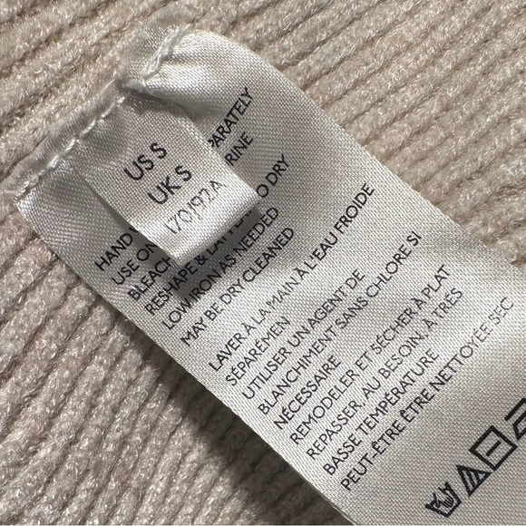 Free People Softly Structured Tunic Sweater Heather Oatmeal OB816580 EUC Small - Picture 10 of 15